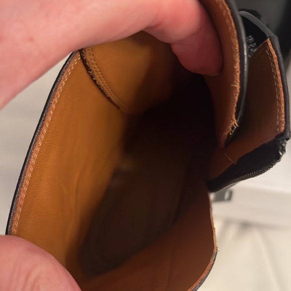 Chloe Harper Leather Lace up Boots 20mm - 39.5 - Picture 12 of 14